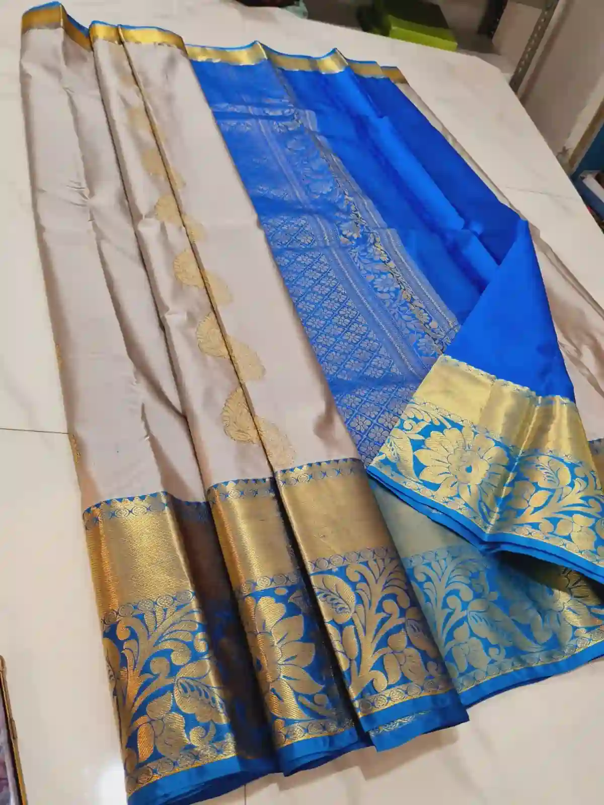 Kanchipuram 80% pure pattu, Traditioanl korvai silk sarees